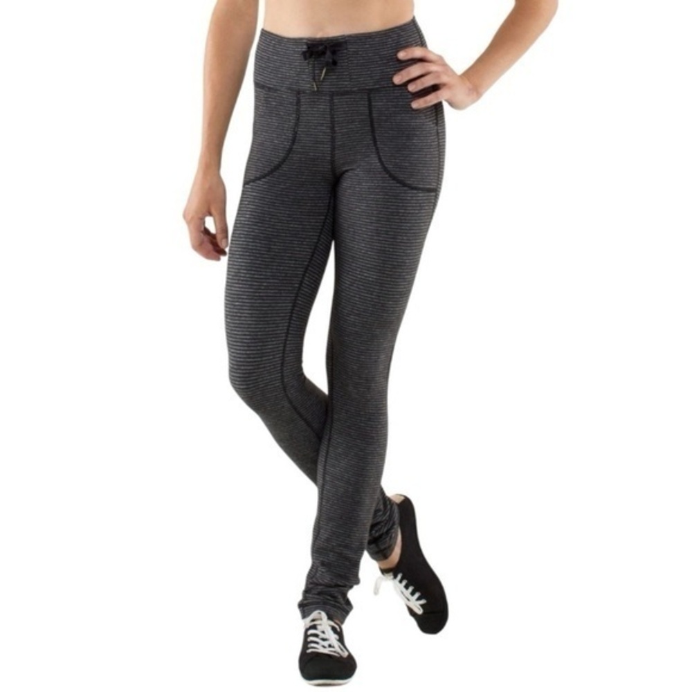 Lululemon Skinny Will Pant *Pique Black/Deep Coal